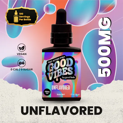 Unflavored Fast Acting Syrup | 500mg-active