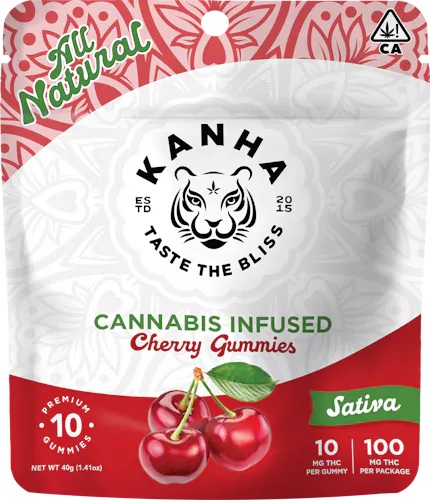 Cherry Sativa Gummies (10pk)-active