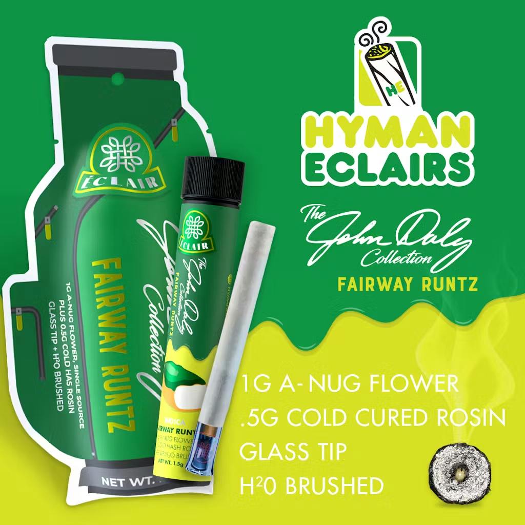 Hyman x John Daly - 1.5g Infused Eclair - Fairway Runtz