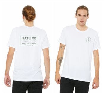 National Holistic T-Shirt Lavender - XL