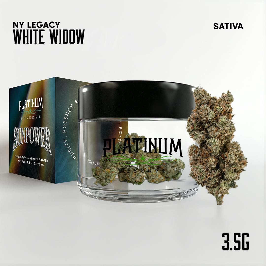Platinum Reserve | Sun Grown Flower | Jar | White Widow