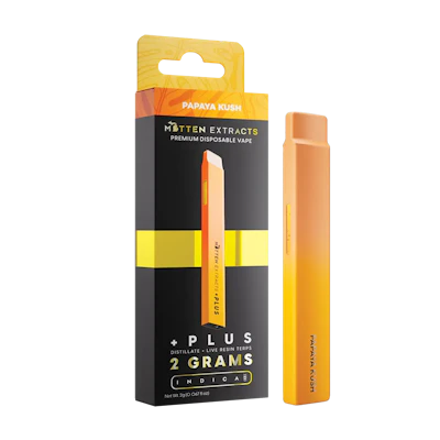 Mitten Extracts - 2g Disposable - Papaya Kush (I)