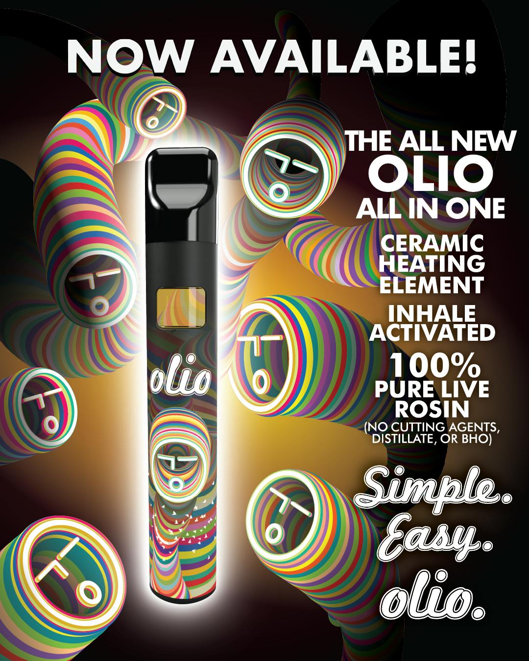 Olio | Dulce de Fresa | Live Rosin AIO | 0.5g