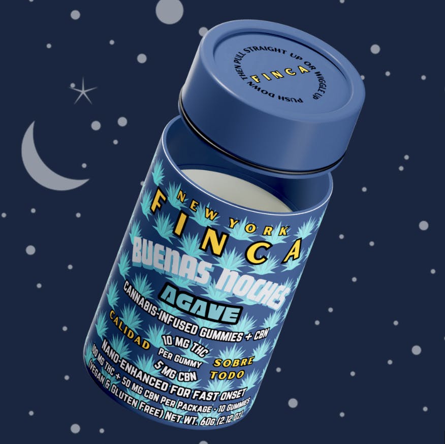 NY Finca | Gummies 10pk | Buenas Noches Agave (Sleep)