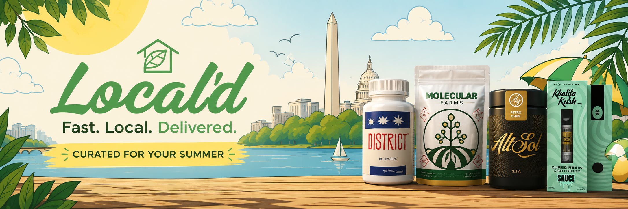 Weed delivery DC