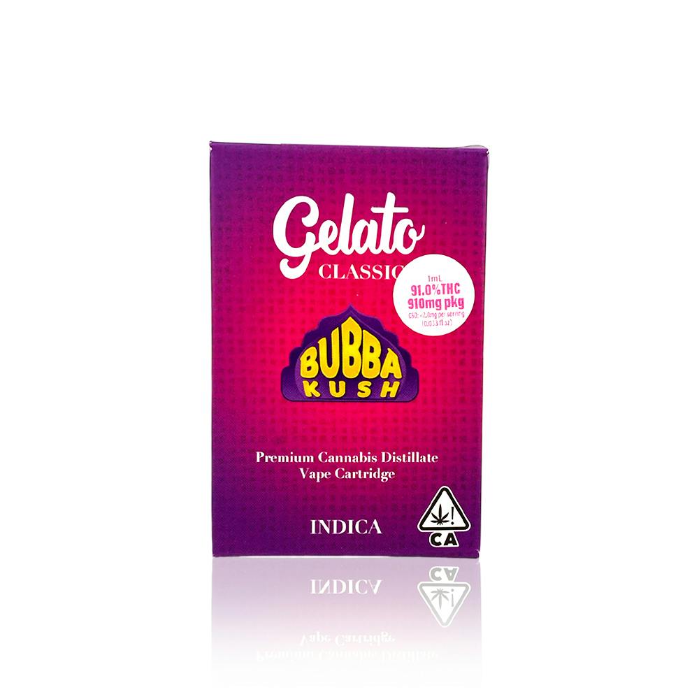 Gelato GELATO | BUBBA KUSH | DISPOSABLE INDICA — VAPORIZERS