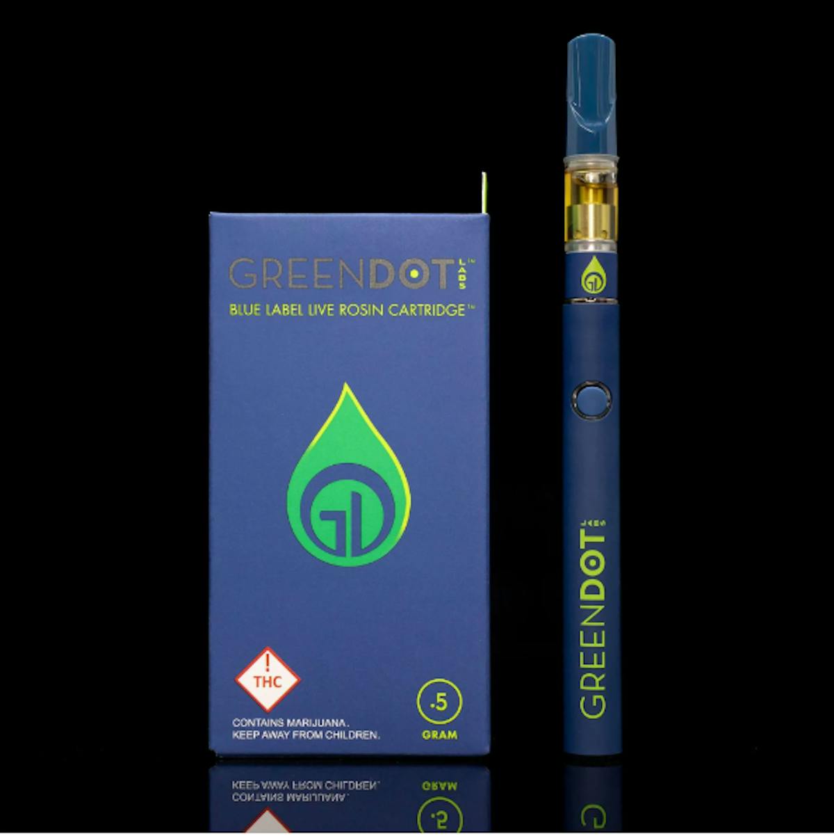 Photo of Green Dot – Blue Label Cartridge – Strawberry Beach (H)