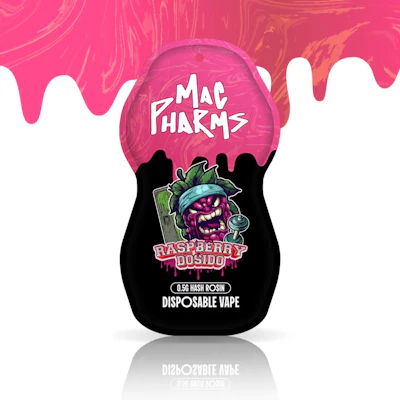 Mac Pharms - .5g Hash Rosin Disposable - Raspberry Dosi-Do