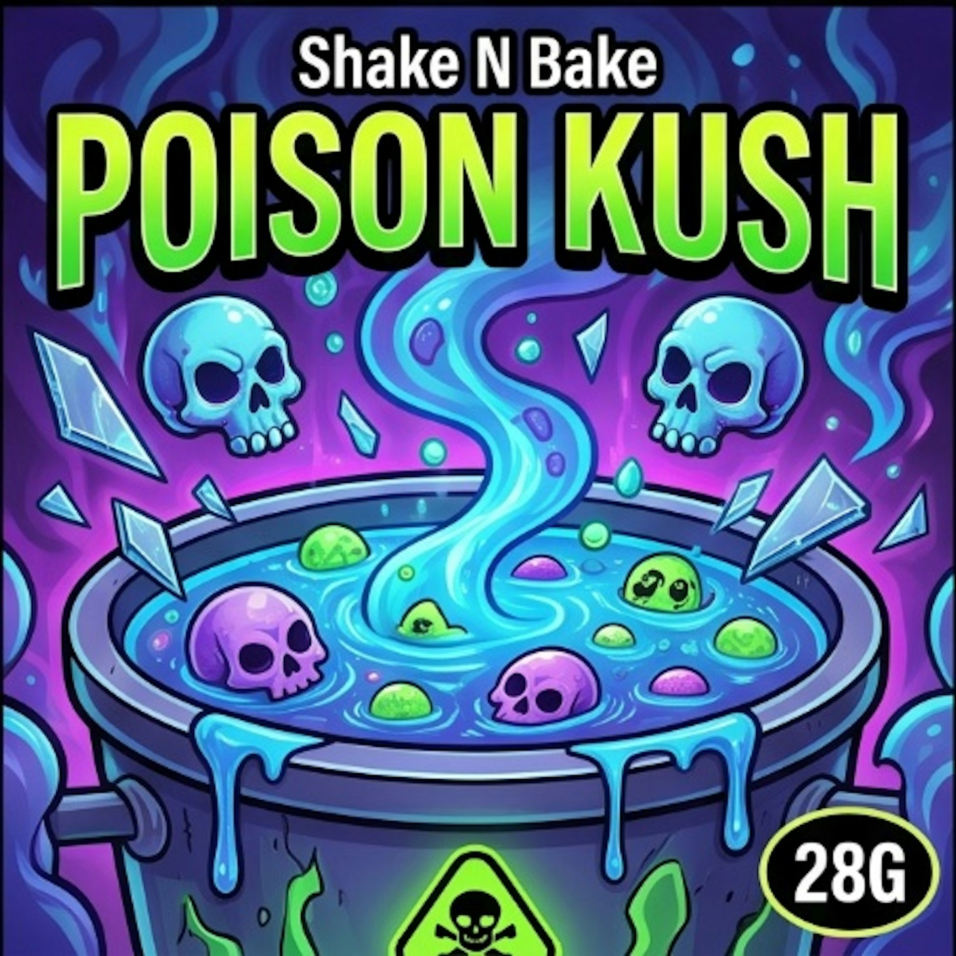 Shake N Bake - Poison Kush 28G Shake