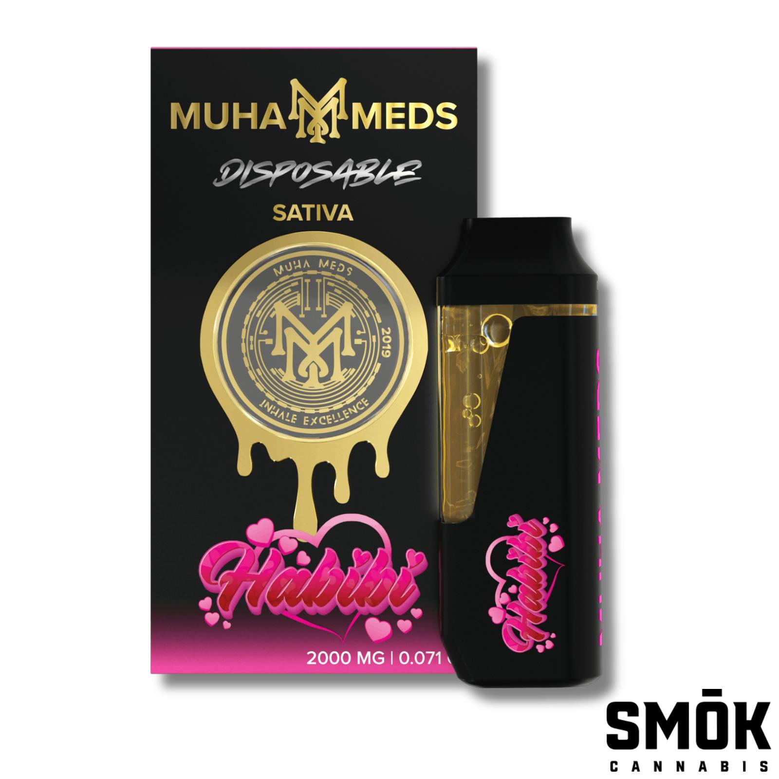 Muha Meds Disposable Indica Dragon Berry Runtz