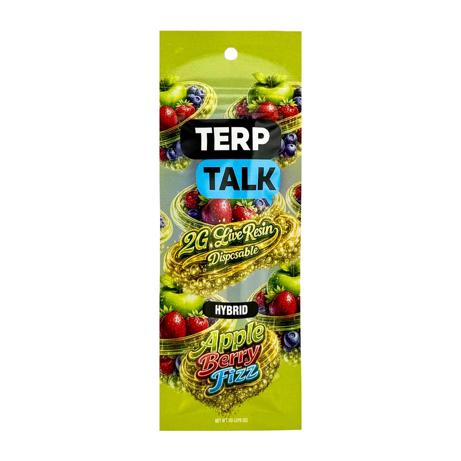 terp disposable vape Talk - Live Resin - (2g) - Hybrid FLAVORS:Tangerine Ice GEEKVAPE Vaporesso Xros 3 Not