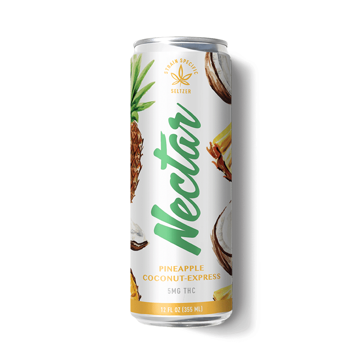 Photo of Pineapple Coconut Express Infused Seltzer 5mg Nectar