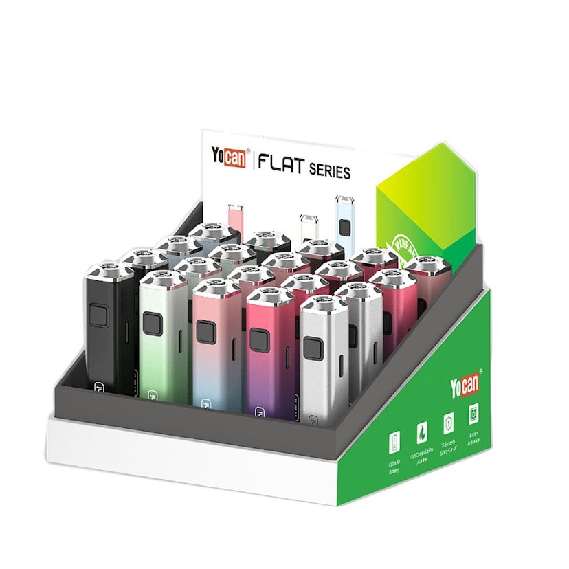 Yocan Flat 2.0 Mini 510 Thread Battery (Assorted)