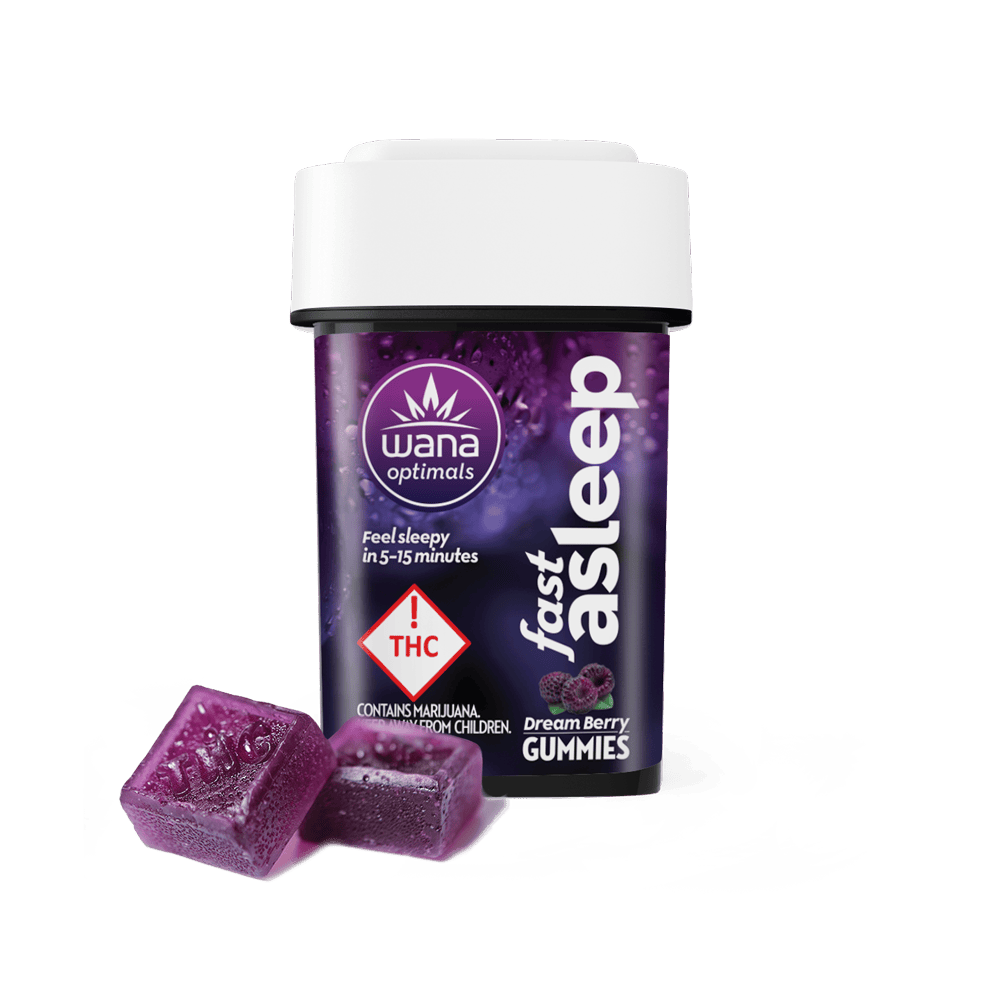 Wana Optimals | 100mg Gummies | Fast Asleep