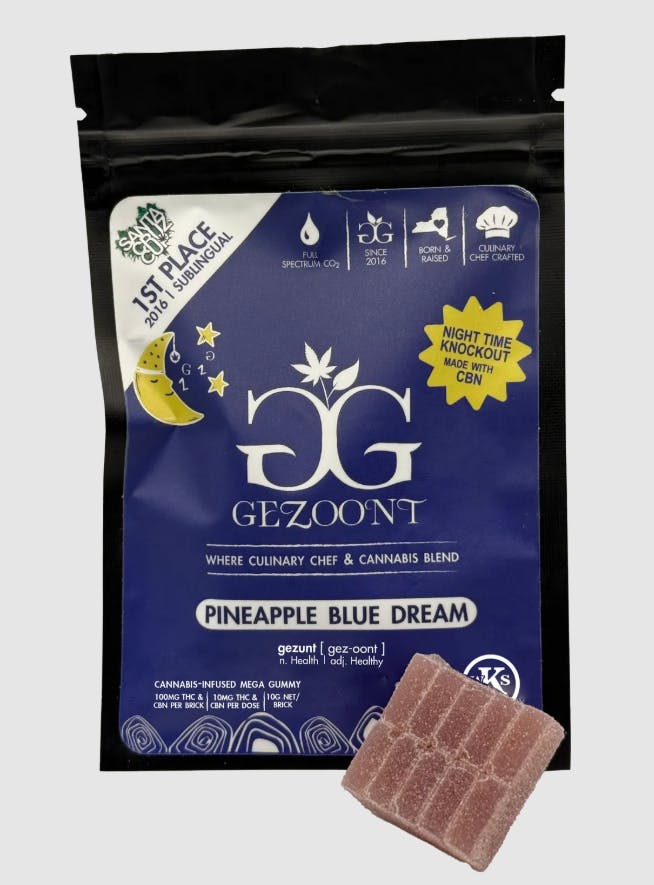 Gezoont Goodies Kenny's Kronic 100mg Mega Chocolate Brick - The
