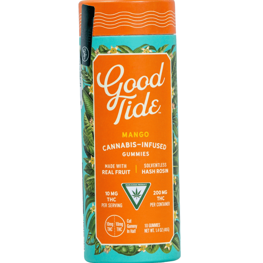 Good Tide - 200mg Hash Rosin Gummies - Mango (I)
