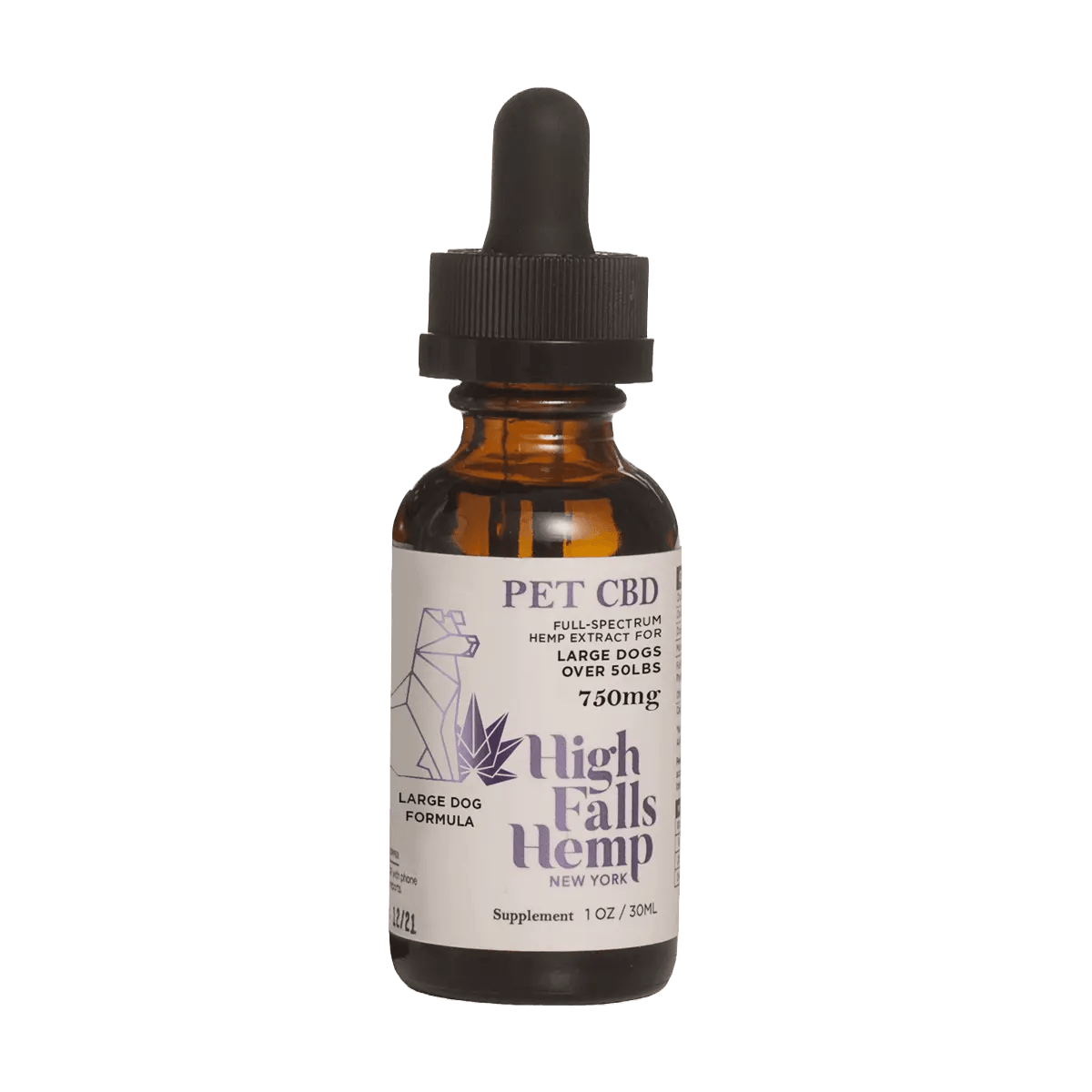 Product High Falls - Pet CBD Tincture - 750mg CBD