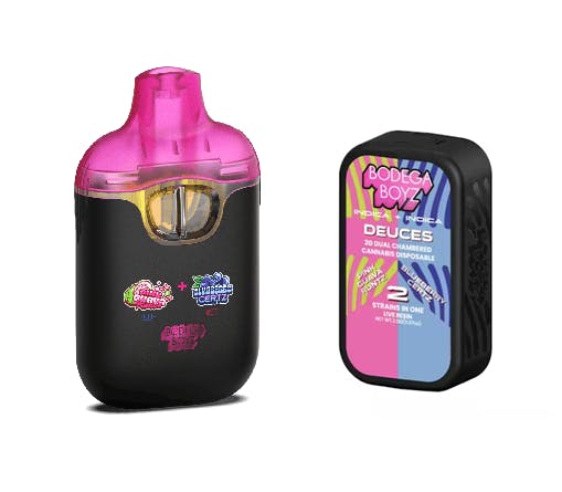 bodega boyz vape price BODEGA BOYZ Bodega Boyz | Pink Guava Runtz x Blueberry Certz | Deuces Dual  Chambered Live Resin Vape 2g