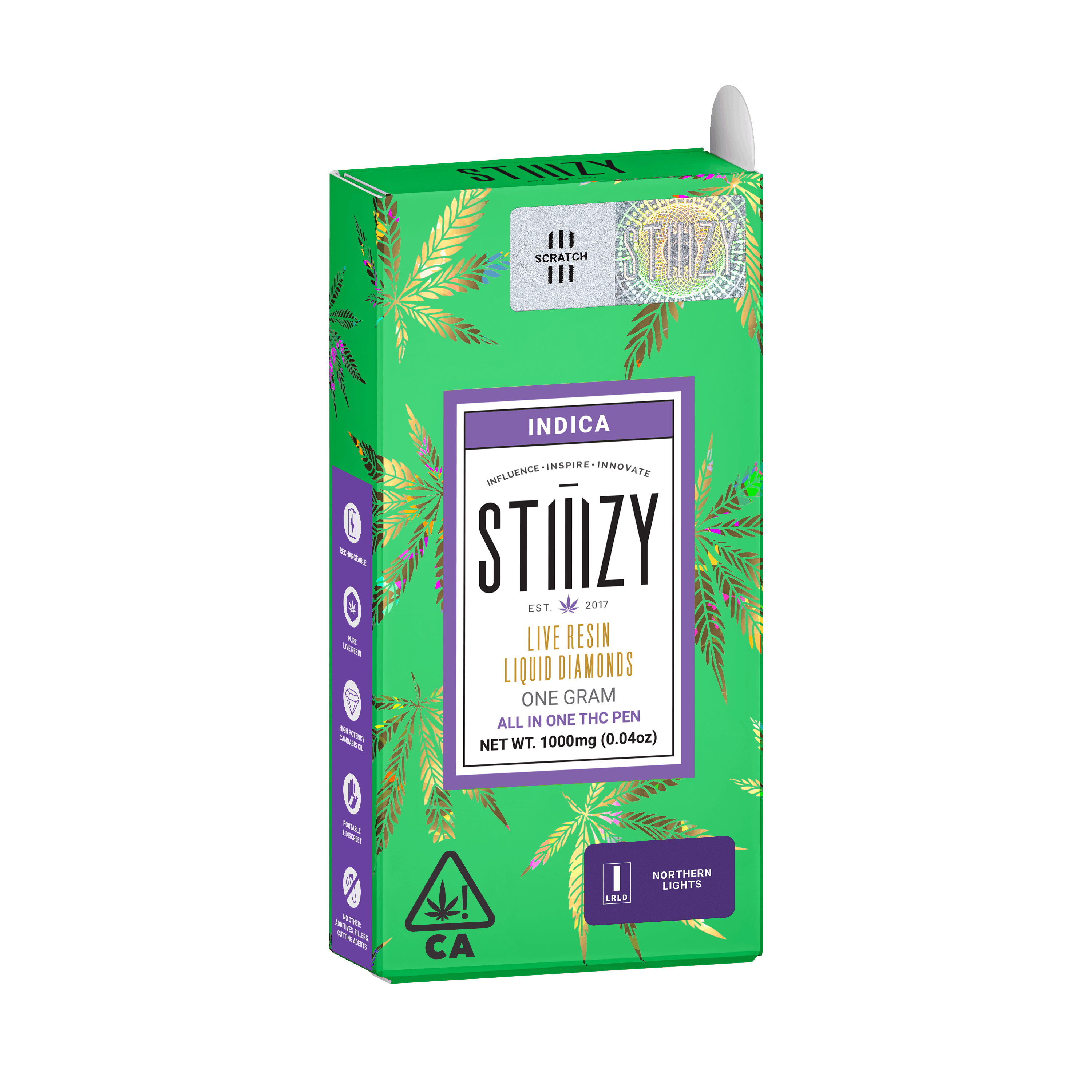 Northern Lights All-In-One THC Pen | 1g