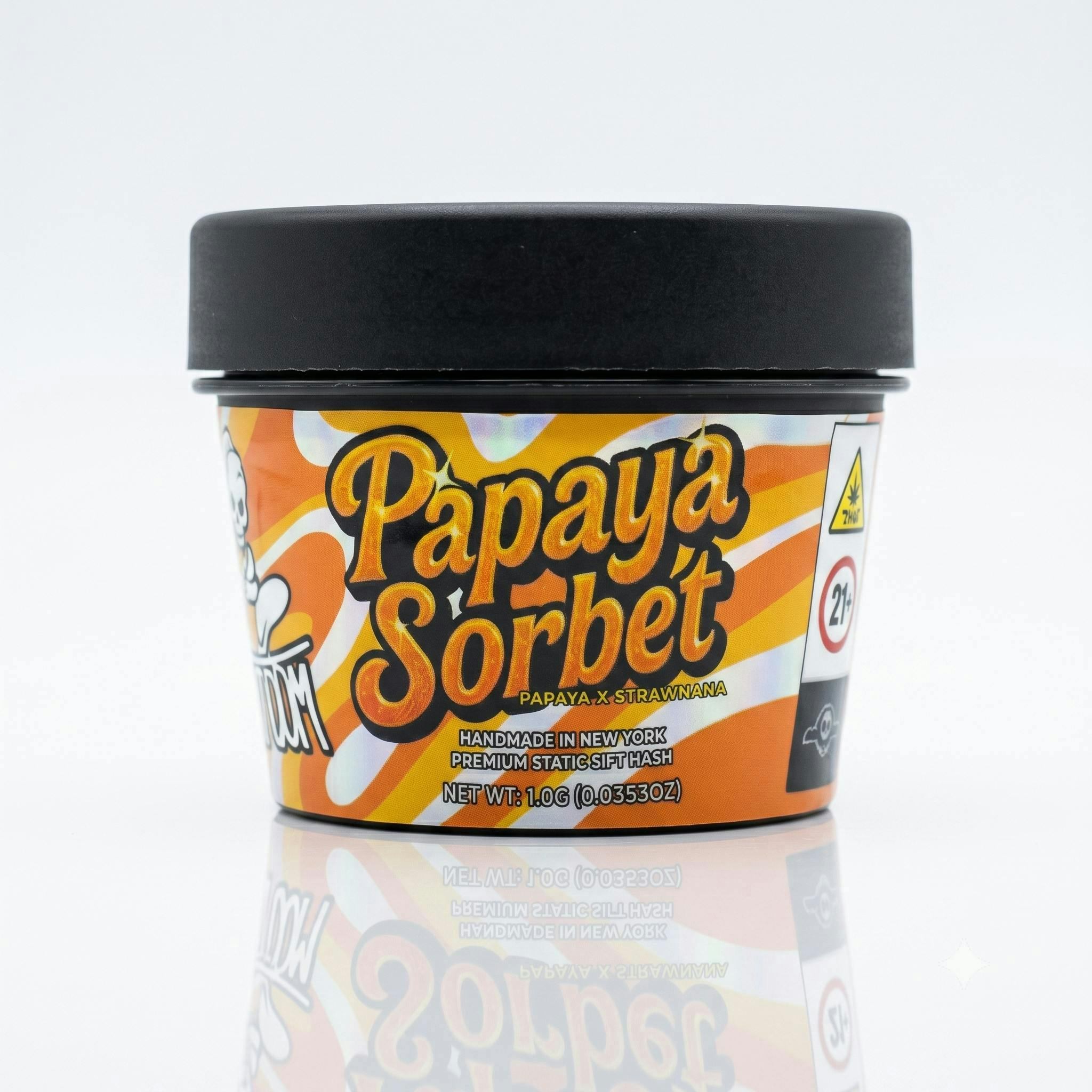 Static Room | Papaya Sorbet | Static Sift Hash