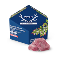 200mg | Huckleberry Hybrid Enhanced Gummies - product image at King of Budz