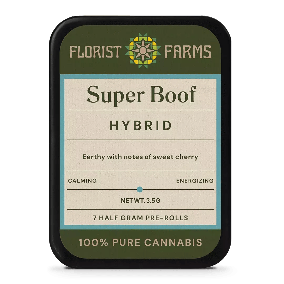 Florist Farms | Super Boof | 7pk x 3.5g Prerolls | Hybrid image 0
