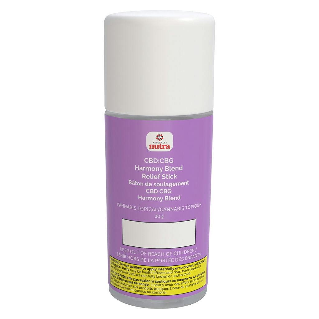 Naturally nutra - cbd:cbg harmony blend relief stick
