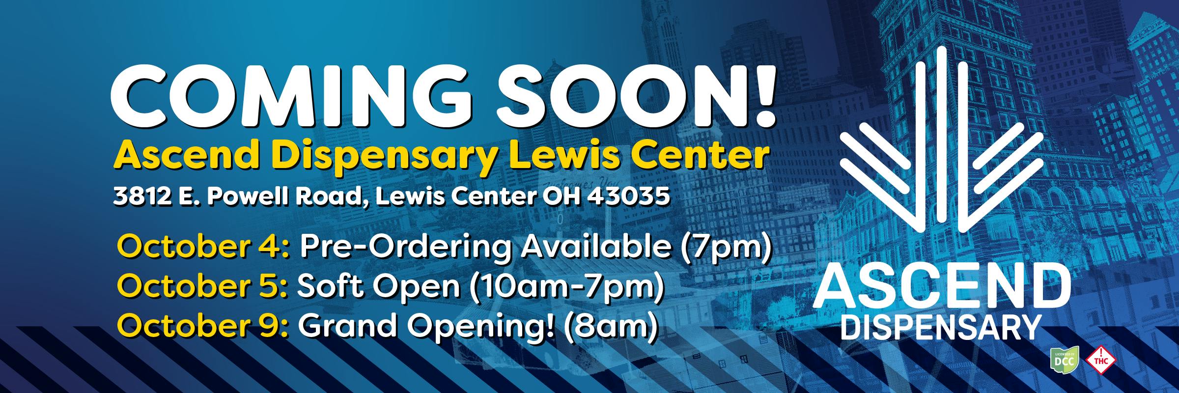 Lewis Center Opening SOON!