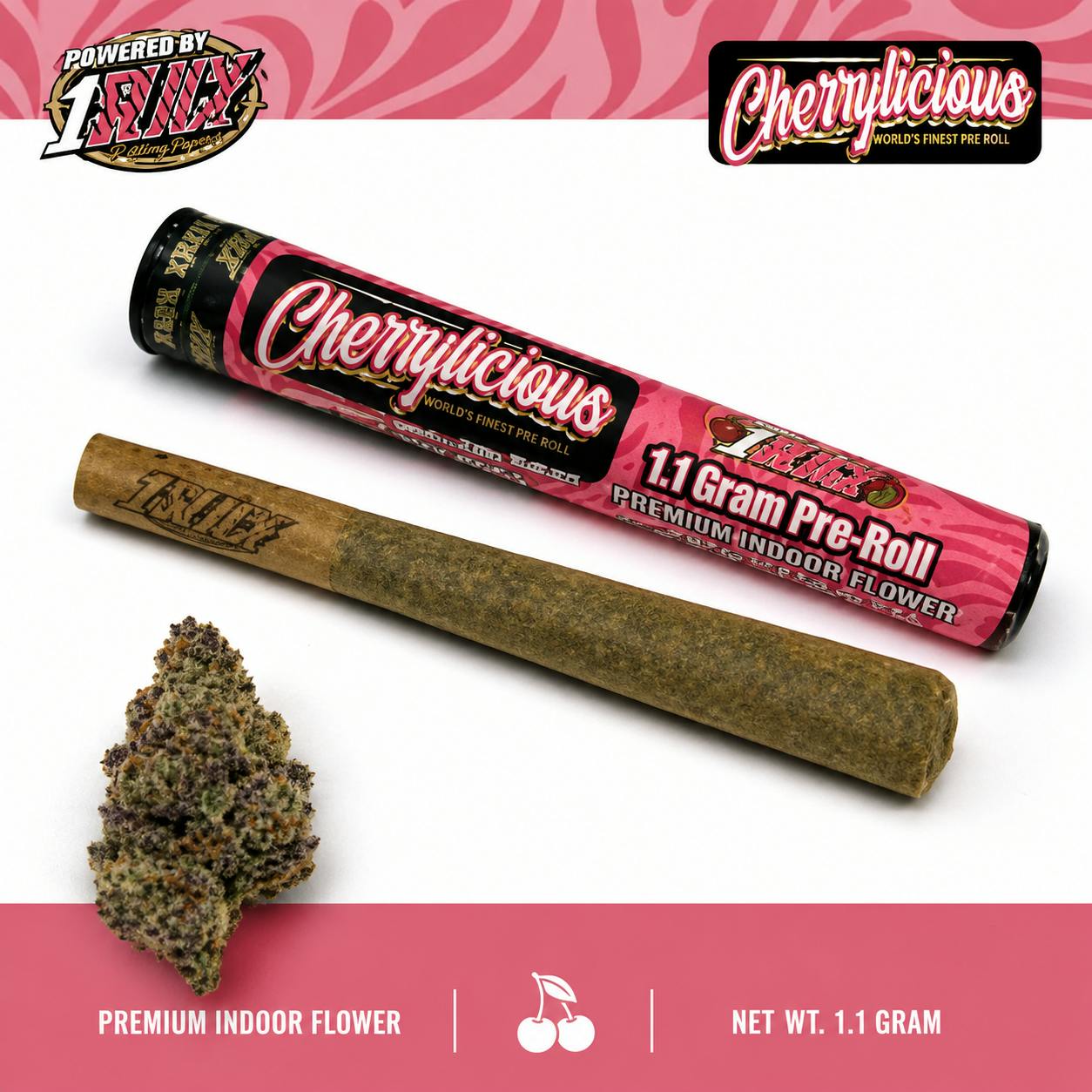 Product 1Slice | Cherrylicious | Pre-Roll | 1.1g