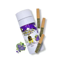 Ice Kream Hash - 3-Pack .5g Rosin Infused Prerolls - Galactic Gorilla