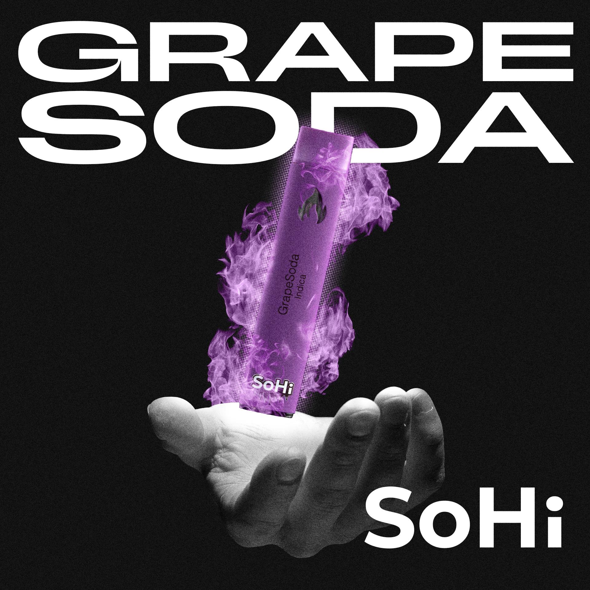 elf bar vape uk Exodus Zooted Series Live Resin THCA Disposable | Grape Soda - 2.2g main image 1