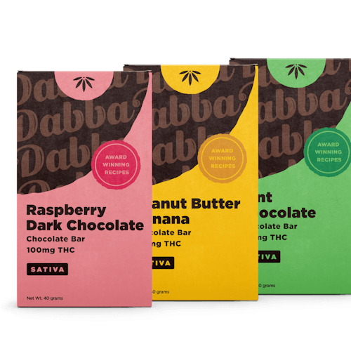  Dabba Indica Mint Milk Chocolate Bar THC photo