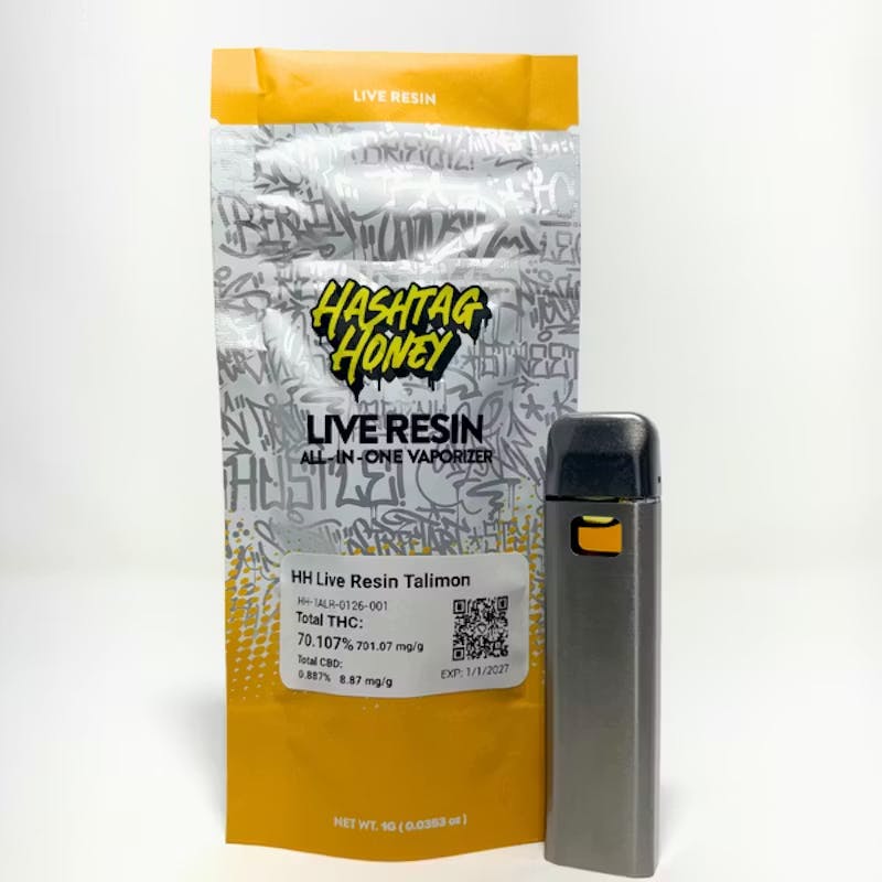Hashtag Honey | Talimon | Live Resin AIO | 1g