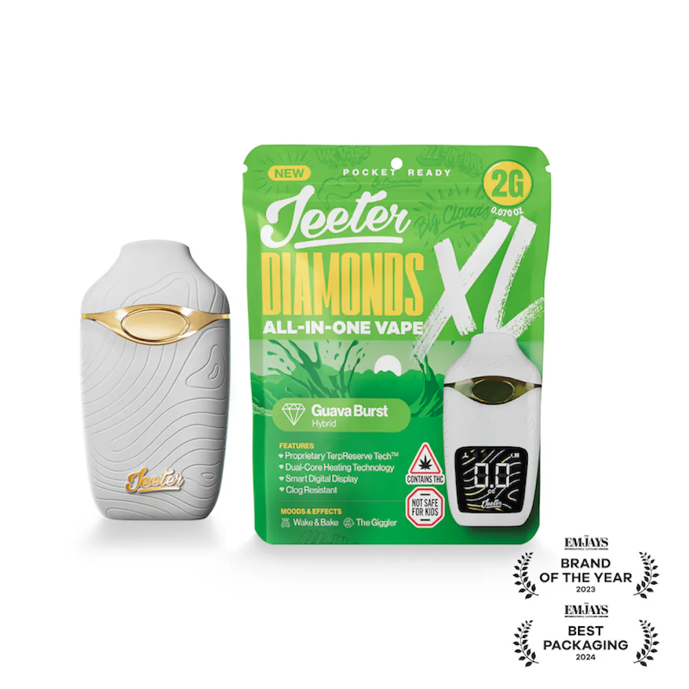 Product Jeeter - Guava Burst Liquid Diamonds XL Disposable Vape (2g)