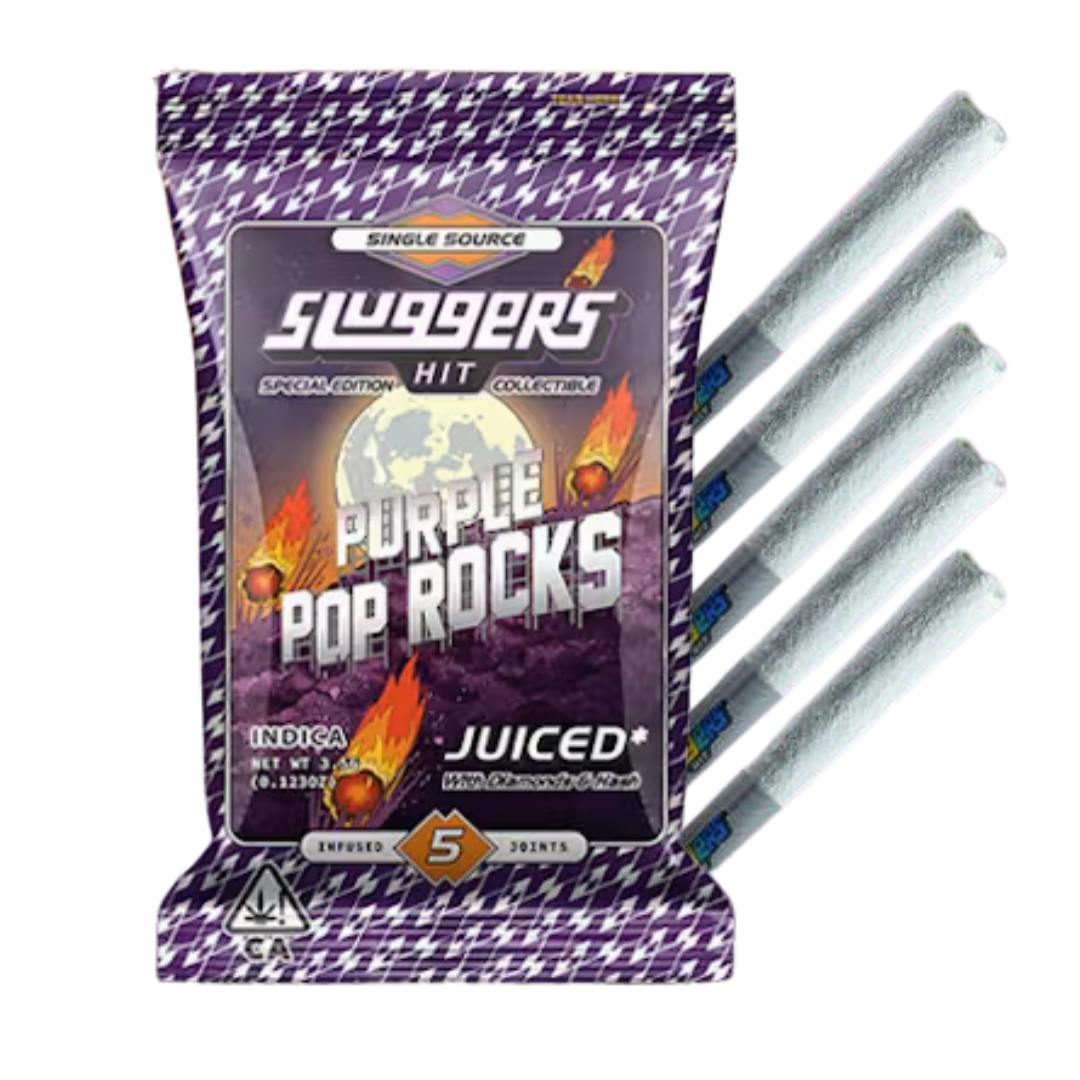 PURPLE POP ROCKS INFUSED 5PK PREROLLS-0