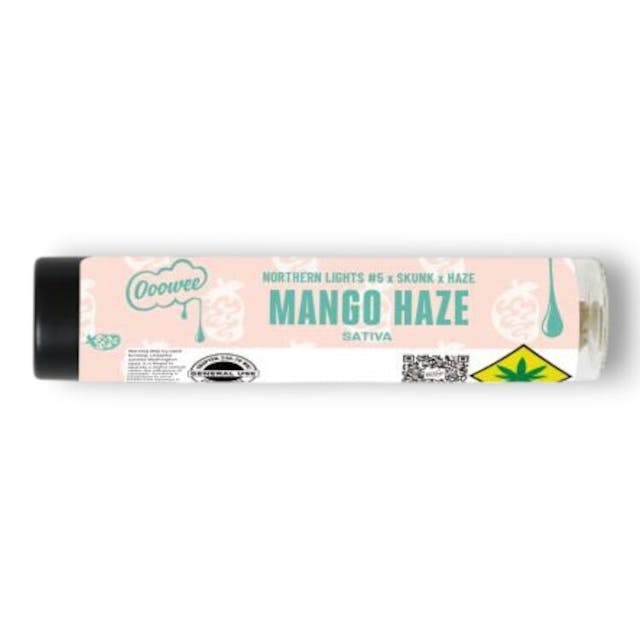 Ooowee - 1G Infused Pre-Roll - Mango Haze - 1g