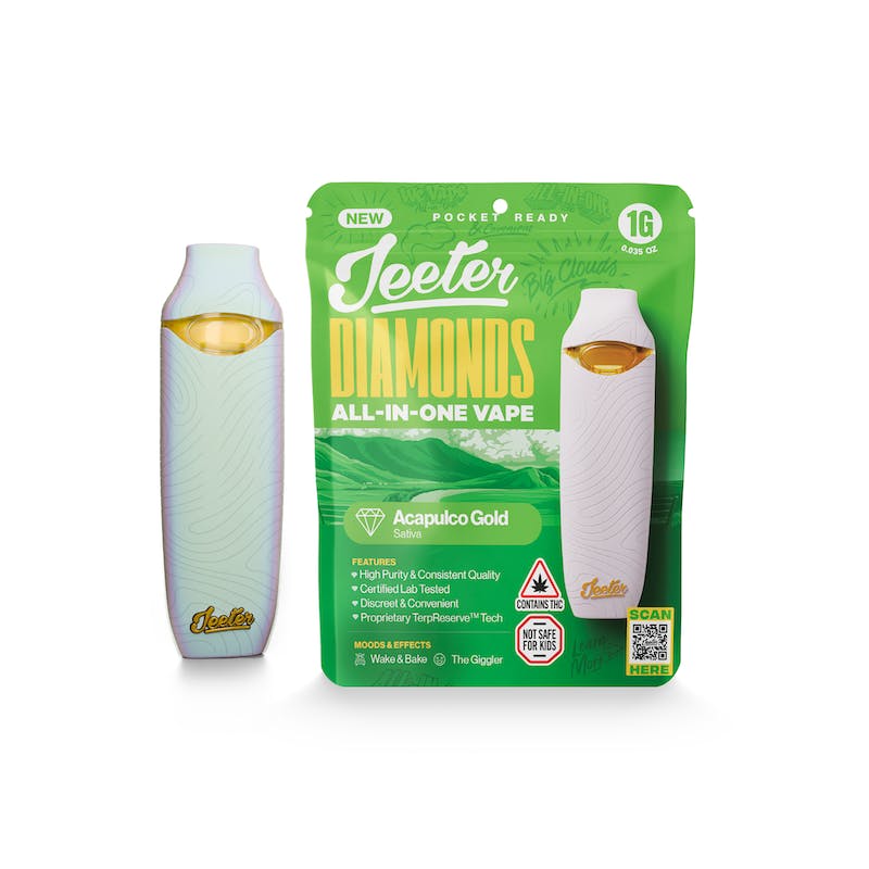 Product Jeeter - Acapulco Gold Liquid Diamonds Disposable Vape (1g)