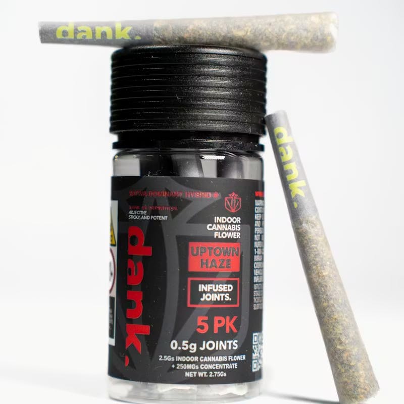 Dank | Uptown Haze | Infused | 5ct | 2.75g