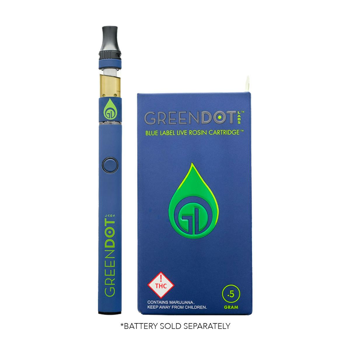 Photo of Green Dot | Blue Label Rosin Cartridge Monet