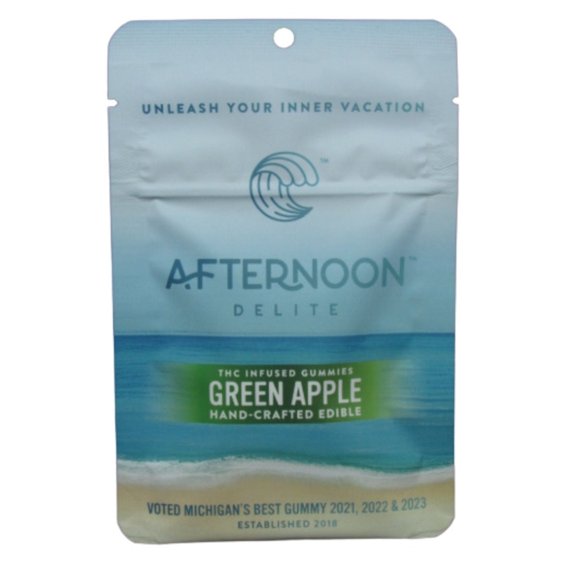 Afternoon Delite - Green Apple Gummies 200mg