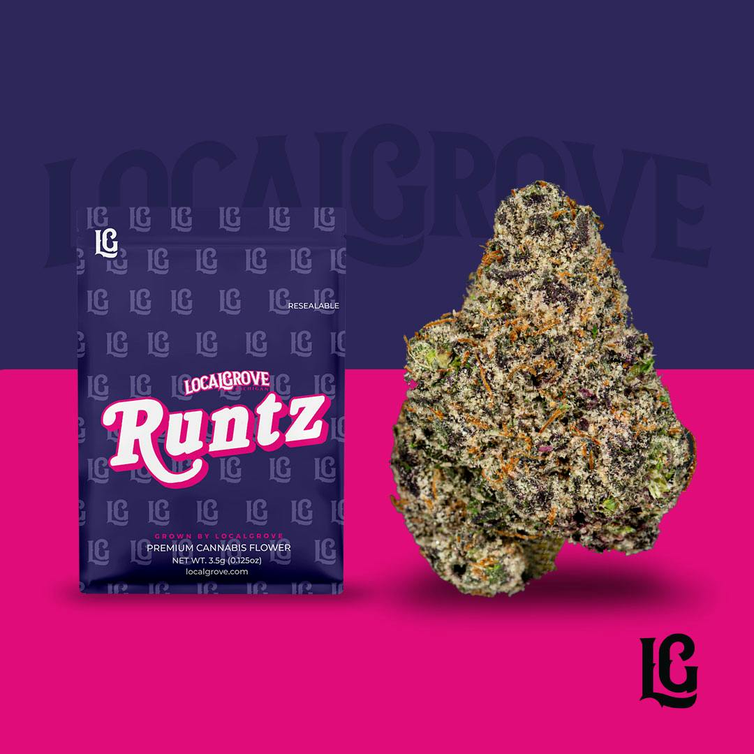 Buy Local Grove Prepackaged Flower | Runtz | 3.5G Flower Cannabis