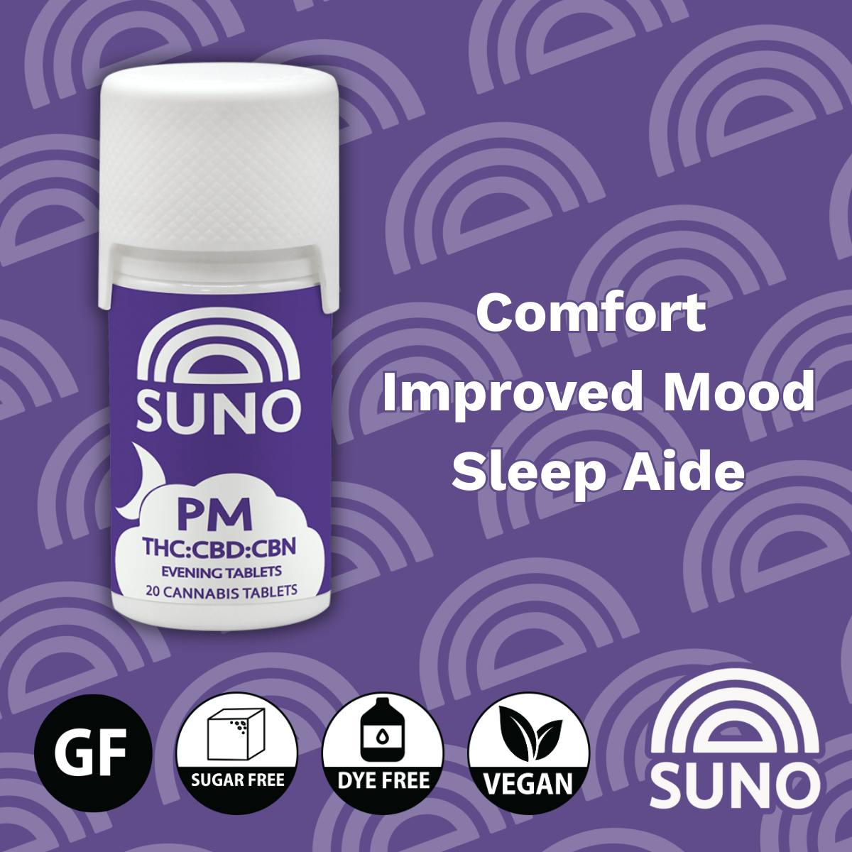 SUNO - PM Tablets 20pk - 200mg