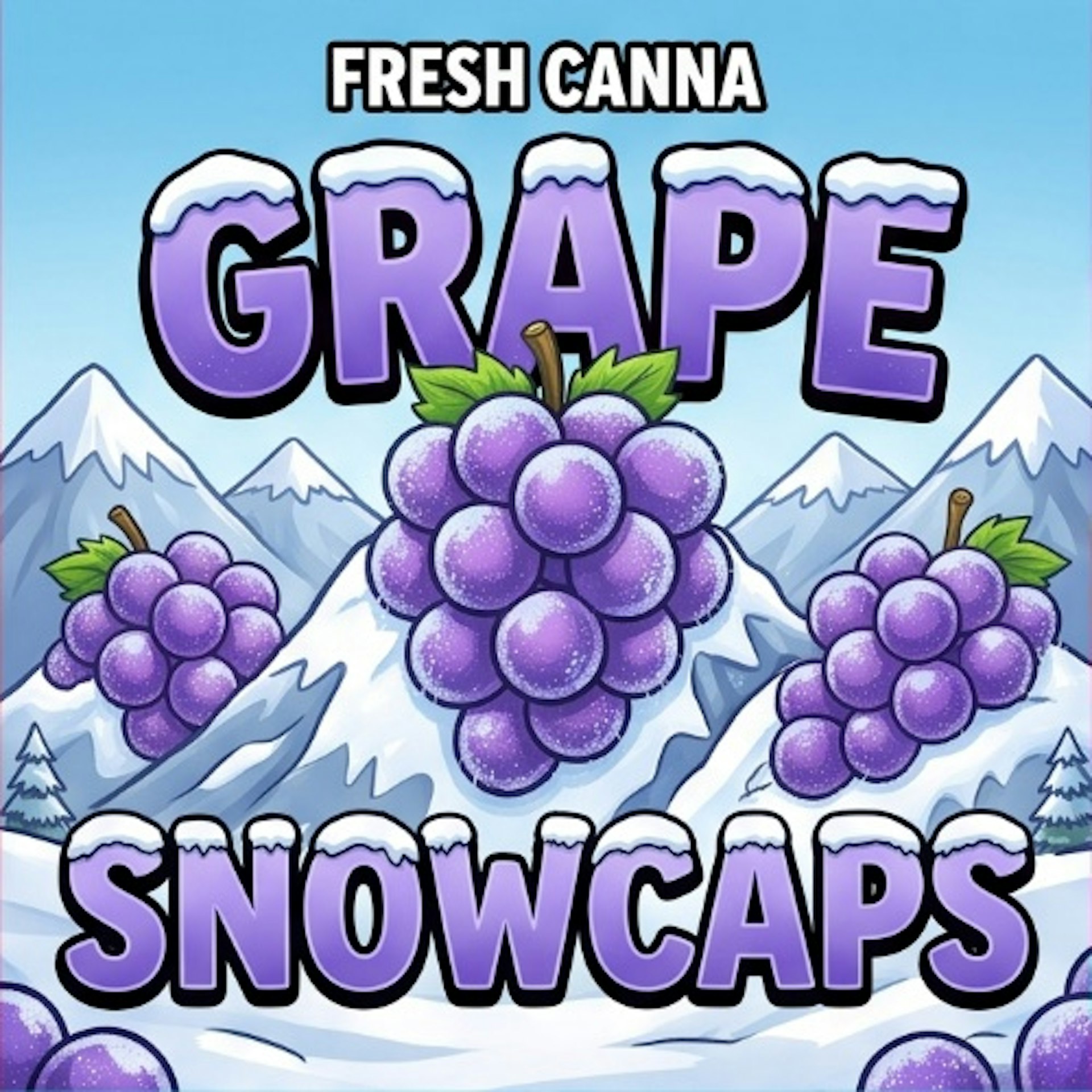 Fresh Canna - Grape - Snowcaps
