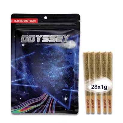 Product: Odyssey | Gerry Peyton | Pre-roll Pack | 1gx28 | Indica