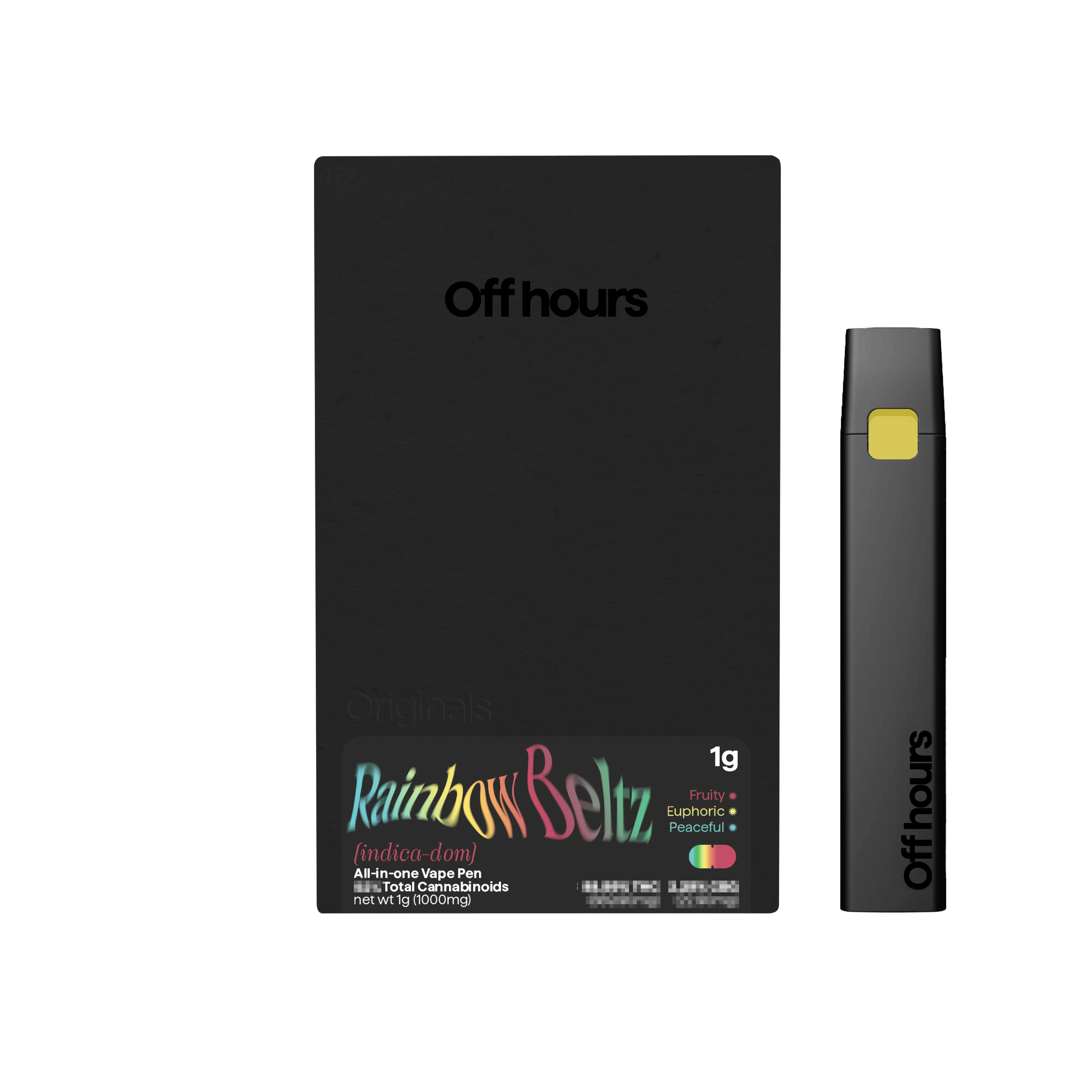 Off Hours | Rainbow Beltz | AIO Pen