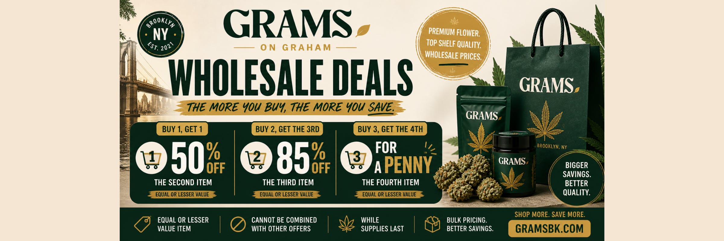 New deals for Grams! 