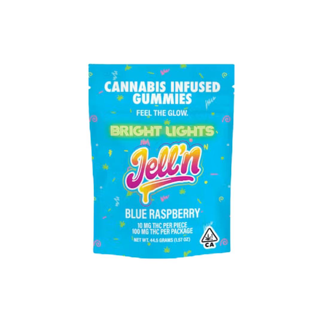 BLUE RASPBERRY 10PK GUMMIES (VEGAN)