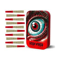 Product AWH High Wired Infused Prerolls Clips 3.5g - Hashburger (10pk)