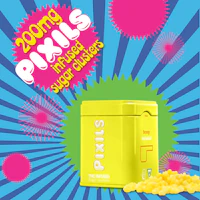 Pixils - 200mg Sugar Clusters - Lemon - product image at King of Budz
