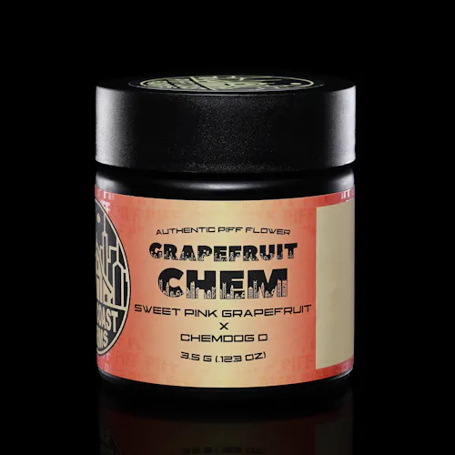 Piff Coast Farms | Flower | Grapefruit Chem | 3.5g-active
